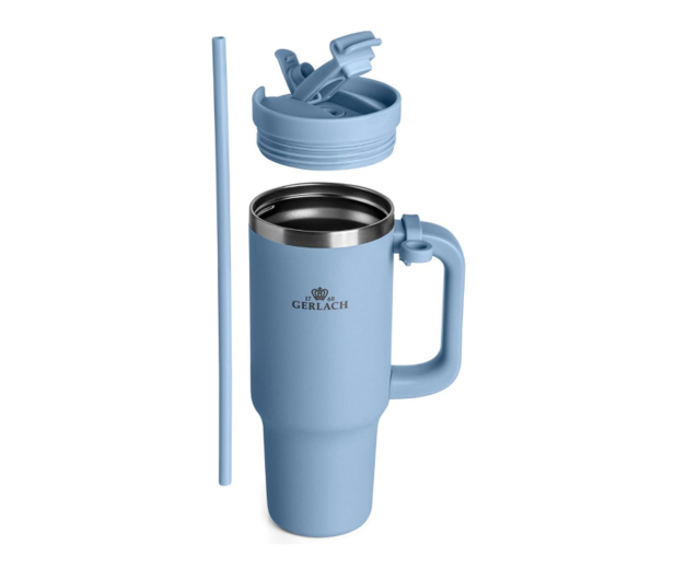 Gerlach Smart kubek termiczny 0,9l błękitny - 1574703 - zdjęcie 3